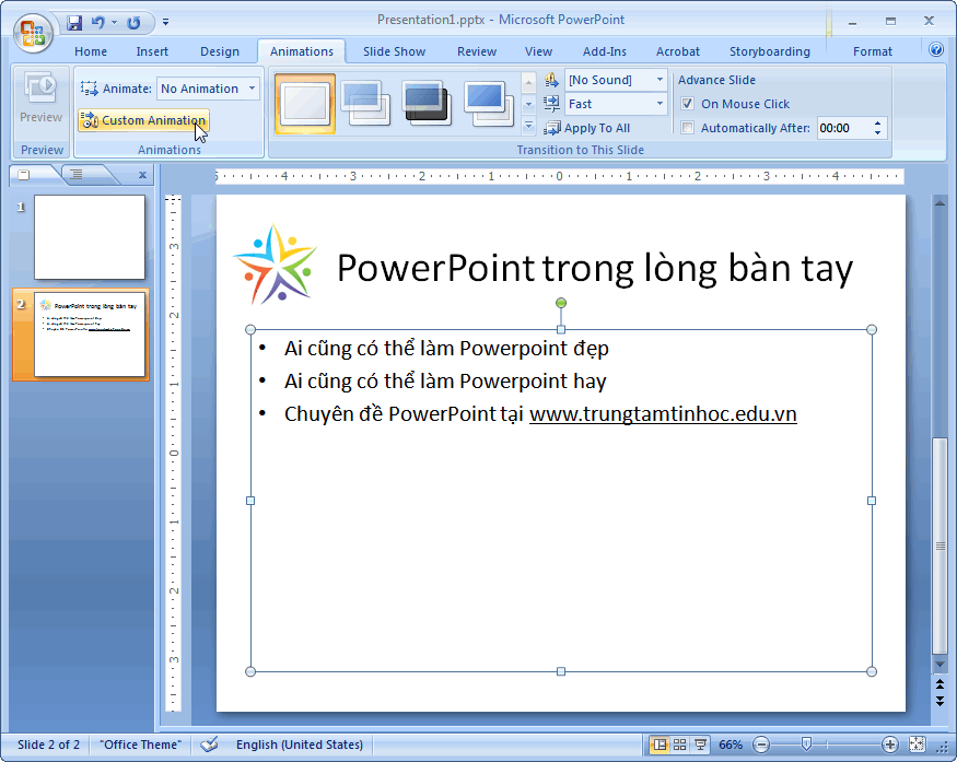 Hướng dẫn cách sử dụng PowerPoint 2003  YouTube